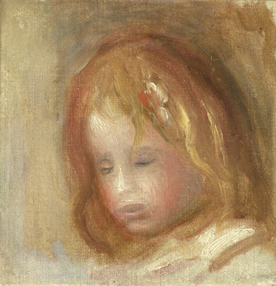 Retrato de un niño de Pierre Auguste Renoir